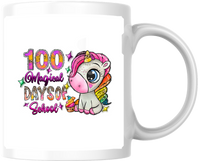 Thumbnail for 100 Magical Days Of School Mug | Cute Unicorn Coffee Mug | Teacher Student Gift