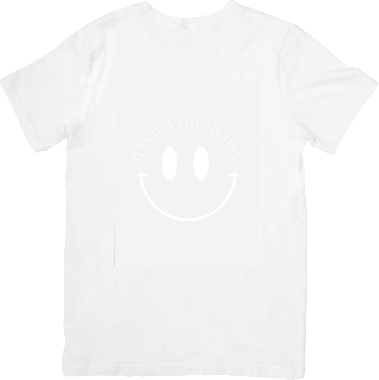 Have A Good Day Smiley Face T-Shirt | Minimalist Y2K Positive Graphic Tee