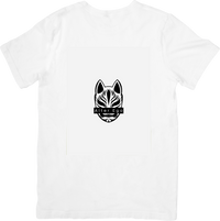 Thumbnail for Kitsune Fox Mask Alter Ego T-Shirt | Minimalist Japanese Fox Spirit Graphic Tee