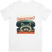 Thumbnail for You Didn't See Me Understood Raccoon T-Shirt | Funny Retro Raccoon Graphic Tee