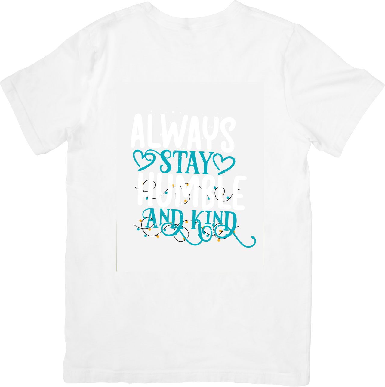 Always Stay Positive And Kind T-Shirt | Minimalist Inspirational Quote Graphic Tee